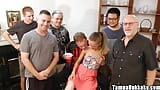 Thin Michelle Honeywell Nasty Gangbang Facial Sore Pussy Fuck Bukkake Party Petite Cunt snapshot 2