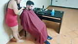 No holes denied with my friend's mother who offered to cut hair snapshot 3