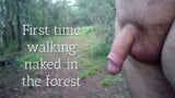 Shy Oz Guy walking naked in the forest for the first time snapshot 1