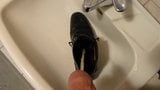 Piss in men's dress shoe snapshot 5