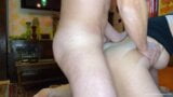 Dicke blonde Ehefrau mit dicken Titten liebt es, in jedes Loch gefickt zu werden snapshot 16