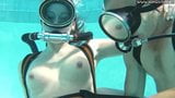 Minnie Manga fucks and sucks huge cock underwater snapshot 13