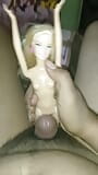 I buy a new Barbie doll, she thinks she will play and the only thing she plays with is my hard cock snapshot 8