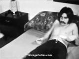 Nighttime Session of Sucking and Fucking (1960s Vintage) snapshot 3