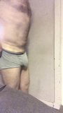 Old man tricked into a striptease snapshot 8