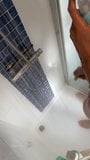 Straight boy wanking in shower snapshot 2