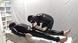 Mrs. Dominatrix and her experiments on a slave. Full video snapshot 9