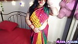 PADOSI NE ROOM HEATER THIK KARNE KE BAHANE BHABHI KO KHOOB PELA (HINDI ROLEPLAY) snapshot 4