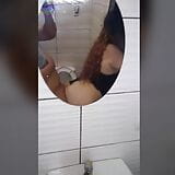 PUBLIC SEX I just met her at a school party and ended up fucking her sex in the bathroom snapshot 8