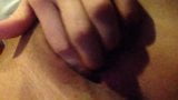 Wet creamy pussy fingering snapshot 1