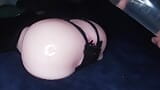 Broken Condom and Accidental Creampie for a PussyAss Sex Toys snapshot 7