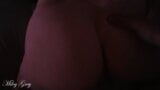 Tiener vuile slet berijdt grote zwarte lul met romantische lichten - Miley Grey snapshot 18