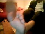 Straight guys feet on webcam #605 snapshot 18