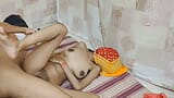 Desi college girl fucking hard with her boyfriend in Oyo room. snapshot 7