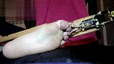 Toes stretched to the extreme on the torture rack - falaka snapshot 9