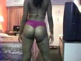 Big Black Ass In Hotel Room snapshot 9