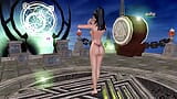 An animated 3d sex scene of a cute girl giving many sexy poses snapshot 2