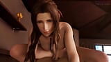 Aerith Gainsborough Pushing Her Hip In Dick Until She Gets A Big Creampie snapshot 13