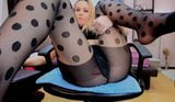 webcam dotted pantyhose snapshot 8