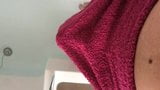 Exposing my big white cock in the bath!!! snapshot 3