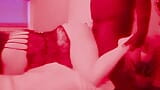 Lotus wordt ruw anaal geneukt door grote zwarte lul in een rode kamer (volledige video op Onlyfans) snapshot 9