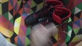 good cumshot on my puma sneakers snapshot 5