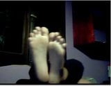 Straight guys feet on webcam #100 snapshot 6