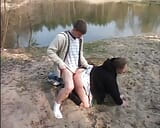 Amateur German 90s outdoor porn video with hot sluts eager for cock snapshot 4