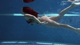 Diana Rius with hot tits touches her body underwater snapshot 1