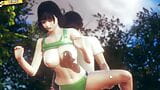 Hentai 3d - la ragazza con grandi tette in abbigliamento sportivo snapshot 19