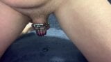 Milking Prostate in Chastity Cage snapshot 7