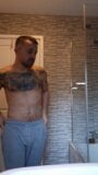 Cage warrior Carl loves a red hot shower with his huge toys and a big treat for the fans at the end snapshot 2