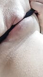 Wet panty pussy masturbating at home..:) snapshot 8