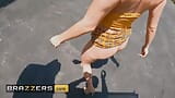 Nicole Aria Rides Her Dildo Before Keiran Lee Joins In And Drills Her Tight Ass - Brazzers snapshot 13