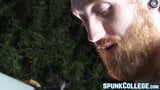 Young gay ass fucked outdoor by pierced dick ginger twink snapshot 4