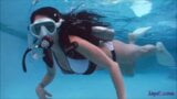 Taylor Underwater Scuba Masturbation snapshot 2