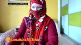 Рыжая в хиджабе, большие сиськи, мусульманка перед камерой 10 22 snapshot 16
