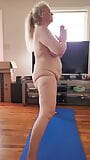 Hot Mature Momma Vee Does Naked Yoga! snapshot 14