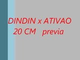 DINDIN  X ATIVAO 20 CM snapshot 1