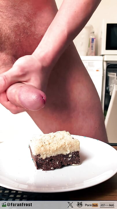 Multiple cum loads on food and eating it