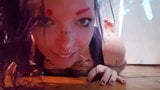 Jupiter Domina - goth girl clean soles and toes snapshot 1