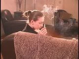 Jordan sexy smoking on couch snapshot 5