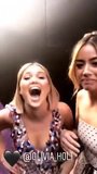 Chloe Bennet says she wants to sit on Olivia Holt snapshot 5