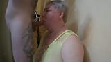 Mother-in-law sucks my swollen cock before cumshot snapshot 15