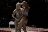 Two blondes have sex by the pool snapshot 12