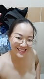 Public toilet Asian girl snapshot 6