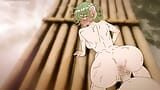 Tatsumaki aux oreilles énormes coincées dans l’océan sur un radeau! Hentai « One Punch Man » porno anime (dessin animé 2D) snapshot 13