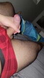 Slowly stroking my big cock up close snapshot 7