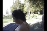 Busty BBW Outdoors snapshot 2