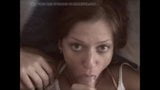 Обнаженный сперма-шлюха в любительском видео принимает камшот на лицо snapshot 5